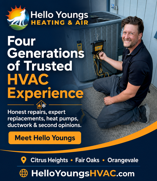 Family-owned HVAC contractor proudly serving Citrus Heights with repairs, maintenance, system replacements, and free second opinions for major HVAC repairs and system replacements.