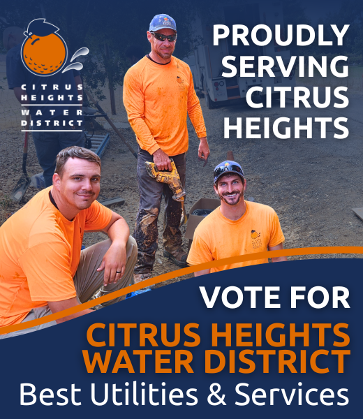 Vote for Citrus Heights Water District for Best Utilities and Services!