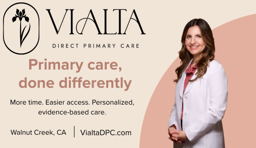 Vialta Direct Primary Care offers personalized, evidence-based primary care in Walnut Creek with more time, easier access, and expertise in menopause and weight management.