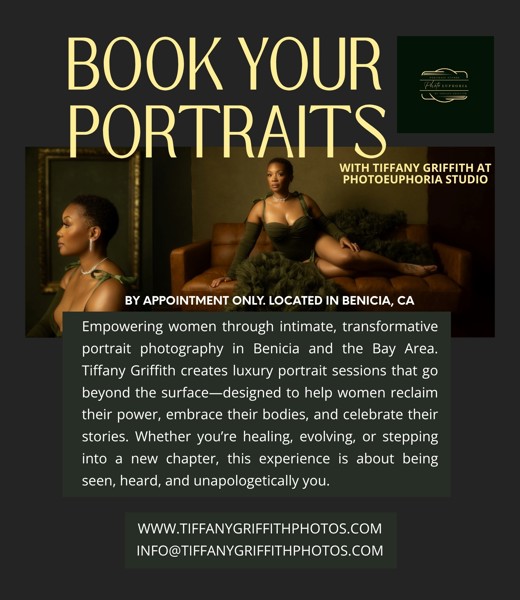 Empowering women through intimate, transformative portrait photography in Benicia and the Bay Area.