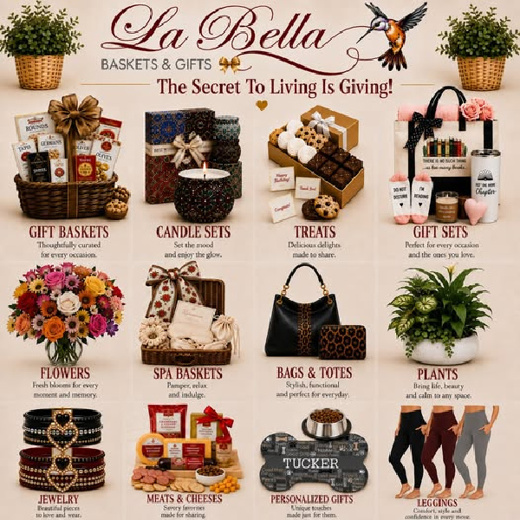 La Bella Basket and Gift Ad